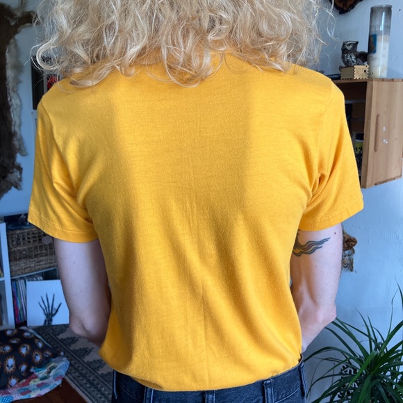 💀 SOLD 💀 Vintage 80s 1987 Topsfield Fall Foliage Classic Single Stitch Tee ~ M - Picture 4 of 8